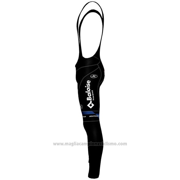 2021 Abbigliamento Ciclismo Trek Nero Rosso Blu Manica Lunga e Salopette